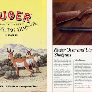 Ruger 1988 Gun Catalog