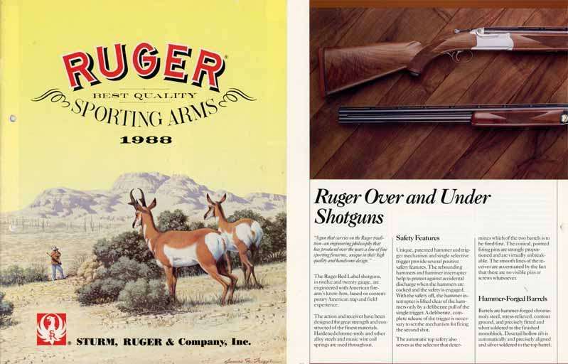 Ruger 1988 Gun Catalog - GB-img-0