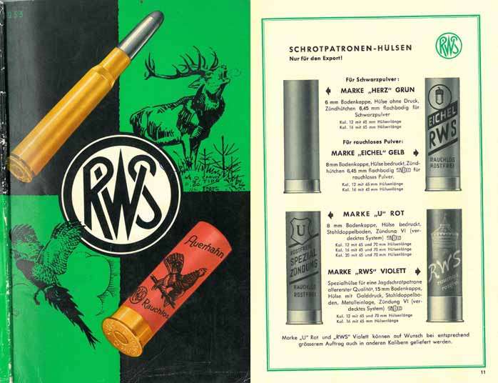 RWS 1953-54 Munitions & Ballistics Catalog (German) - GB-img-0