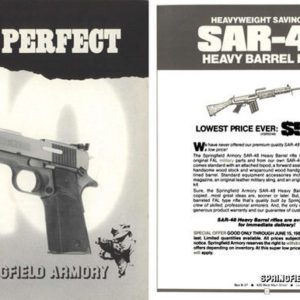 Springfield Armory 1985 Circa Gun Catalog