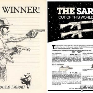 Springfield Armory 1987 Circa Gun Catalog