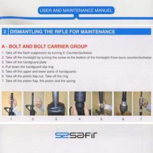 Safir S2 T-14 .410 Shotgun Manual (Turkey)