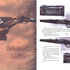 Savage 1908 circa Arms Company No. 24 Catalog