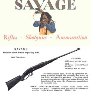 Savage 1927 Circa Arms Corporation Catalog