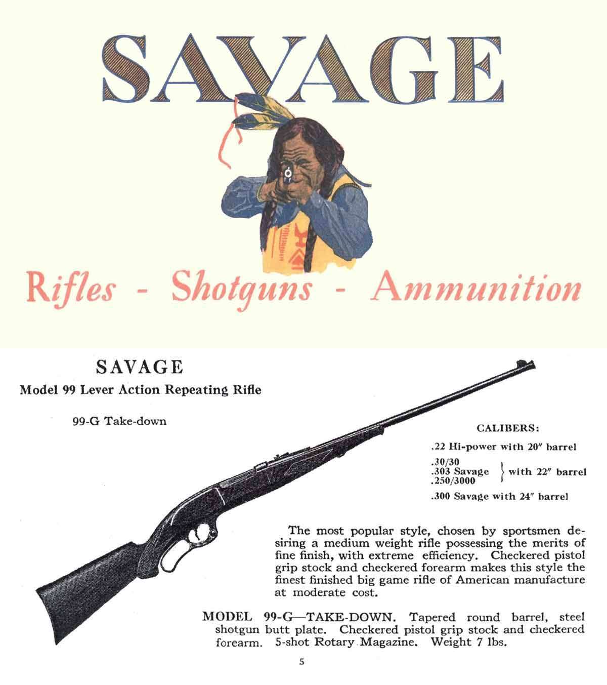 Savage 1927  Arms Corporation Catalog - GB-img-0