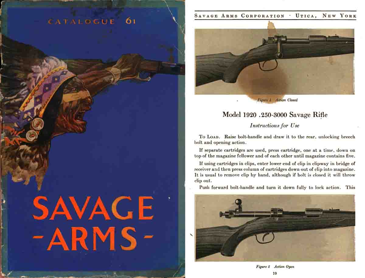Savage 1921 Arms Corporation No. 61 Catalog (later copy) - GB-img-0
