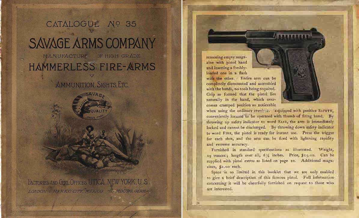 Savage 1909 Arms Company No. 35 Catalog - GB-img-0
