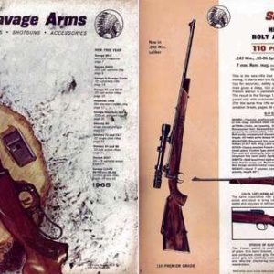 Savage 1965 Firearms Catalog