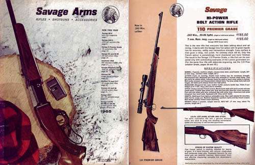 Savage 1965 Firearms Catalog - GB-img-0