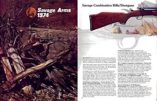 Savage 1974 Firearms Catalog - GB-img-0