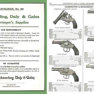 Schoverling, Daly & Gales 1926 Gun Catalog