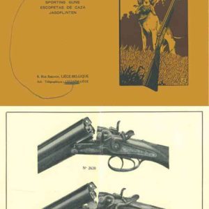Schroeder Freres 1928 Circa Sporting Guns Catalog, Liege, Belgium
