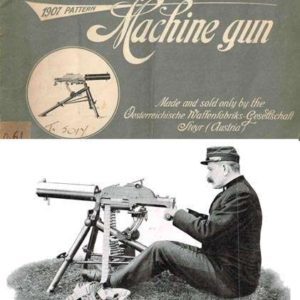 Schwarzlose 1907 Machine Gun. Syeyr (Austria- in English)- Manual