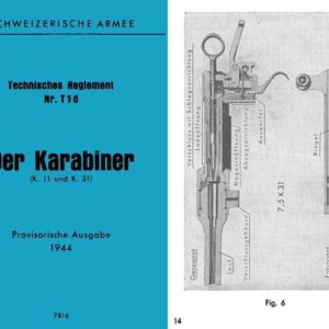 Schweizerische Armee Der Karabiner K. 11 und K.31 1944 Operations manual