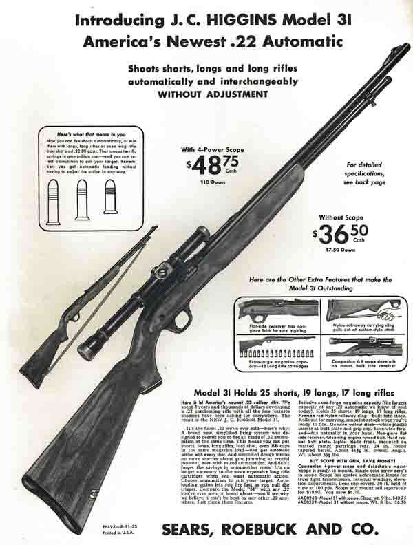 Sears, Roebuck & Co. 1953 Gun Flyer - GB-img-0