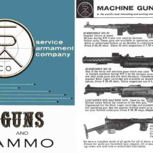 Service Armament Company 1960 Catalog