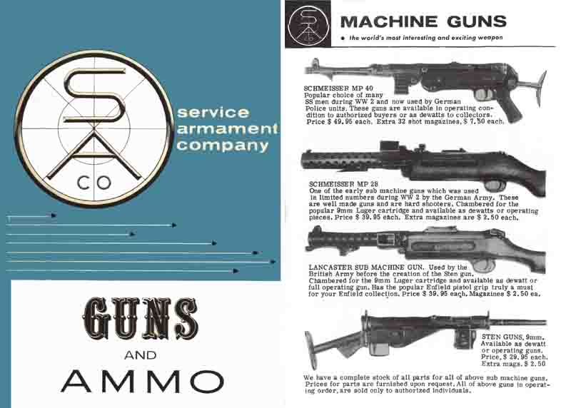 Service Armament Company 1960 Catalog - GB-img-0
