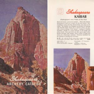Shakespeare 1966 Archery Catalog Catalog