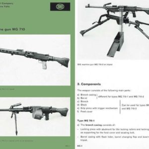 SIG MG710 Machine Gun Manual