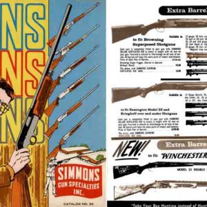Simmons 1970 Gun Catalog, Olathe, Kansas