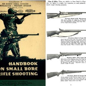 Handbook on Small Bore Rifle Shooting 1955- Whelen