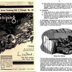 Sniping-1946 Small Arms Training (UK)