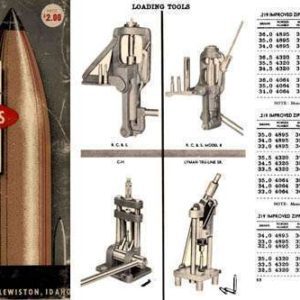 Speer 1956 Handloader Manual No.1