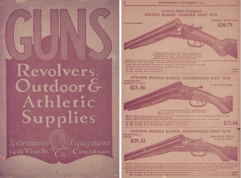 Sportsmen's Equipment 1933  Guns Catalog- Cincinnati, OH - GB-img-0