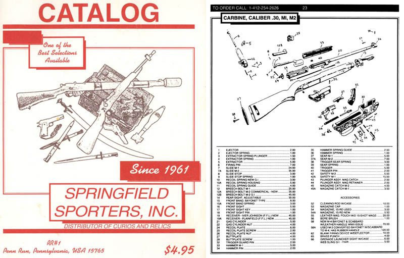 Springfield Sporters Inc 1985  Gun Catalog - GB-img-0