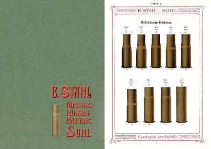 Stahl, B. 1905  Messing Hulsen Fabrik, Munitions, Suhl, Germany - GB-img-0