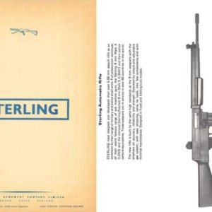 Sterling Armament Co 1973 Circa Military Gun Catalogue (UK)