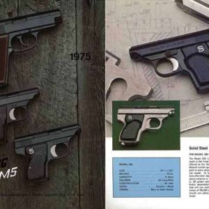 Sterling Arms 1975 Pistol Catalog, Gasport, New York