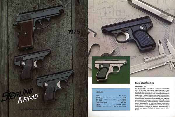Sterling Arms 1975 Pistol Catalog, Gasport, New York - GB-img-0