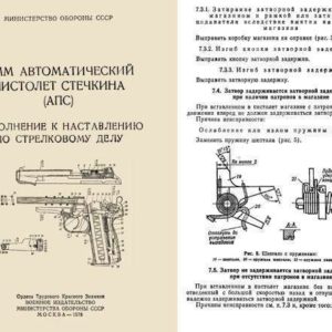 Russian Stetchkin 1978 (APS) 9-mm Automatic Armourer's Manual