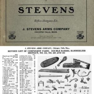 Stevens 1951 Circa Component Parts Catalog