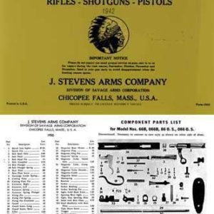Stevens 1942 Component Parts Catalog