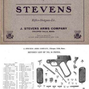 Stevens 1924 Component Parts Catalog