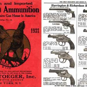 Stoeger 1931 Arms & Ammunition Catalog No. 16