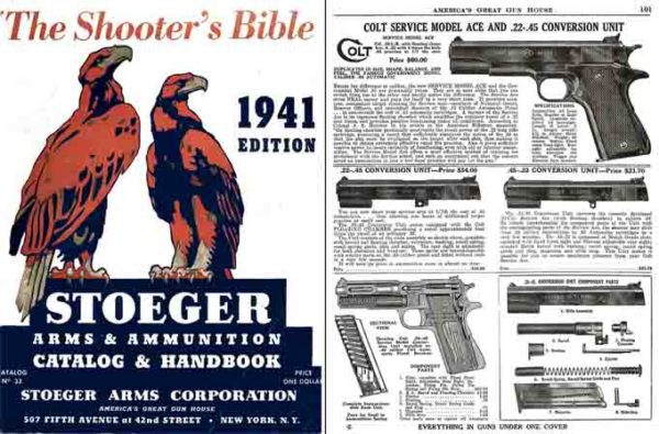 Stoeger 1941 Arms & Ammunition Catalog No. 33