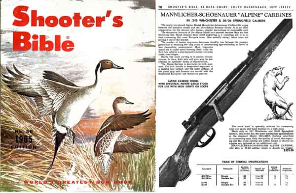 Stoeger 1965 - The Shooter's Bible #56 Gun Catalog - GB-img-0