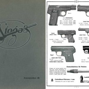 Stotz and Goessl 1925 Circa Munitions Catalog Suhl, Germany