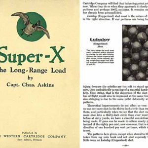 Western Cartridge Co. - Super X 1927 - Chas Askins