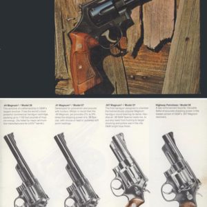 Smith & Wesson 1970 Gun Catalog
