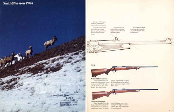 Smith & Wesson 1984 Gun Catalog