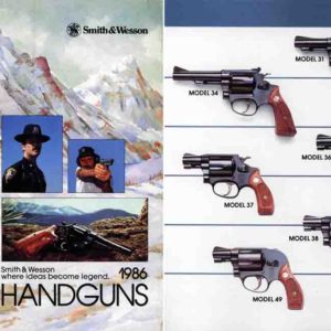 Smith & Wesson 1986 Gun Catalog