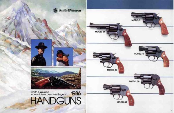 Smith & Wesson 1986 Gun Catalog