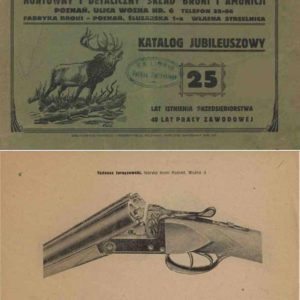 Tadeusz Jaruszewski 1922 Circa Gun Catalog - Wozna, Poland