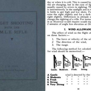 Target Shooting with the SMLE Rifle 1935 Circa