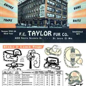 Taylor Fur Company 1953-4 Catalog, St. Louis, MO