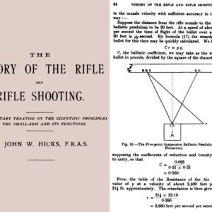 The Theory of the Rifle & Rifle Shooting 1919, John Hicks, London